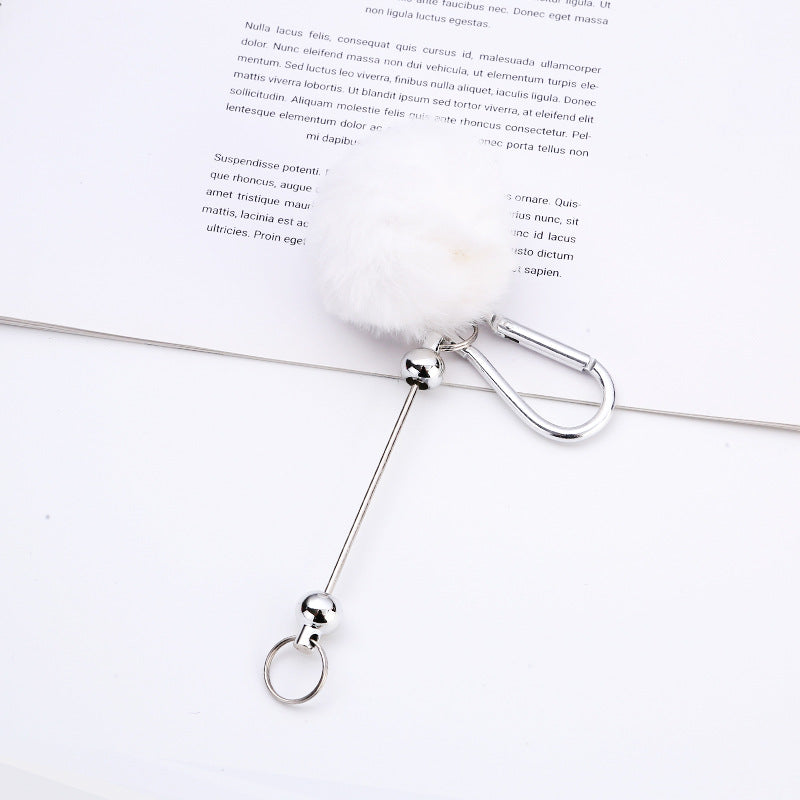Wholesale New DIY Creative Plush Pendant Mountaineering Keychain